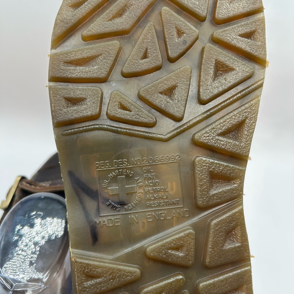 DR. MARTENS RARE VINTAGE 8332 fisherman leather sandals MADE IN ENGLAND US 10 - Picture 14 of 16